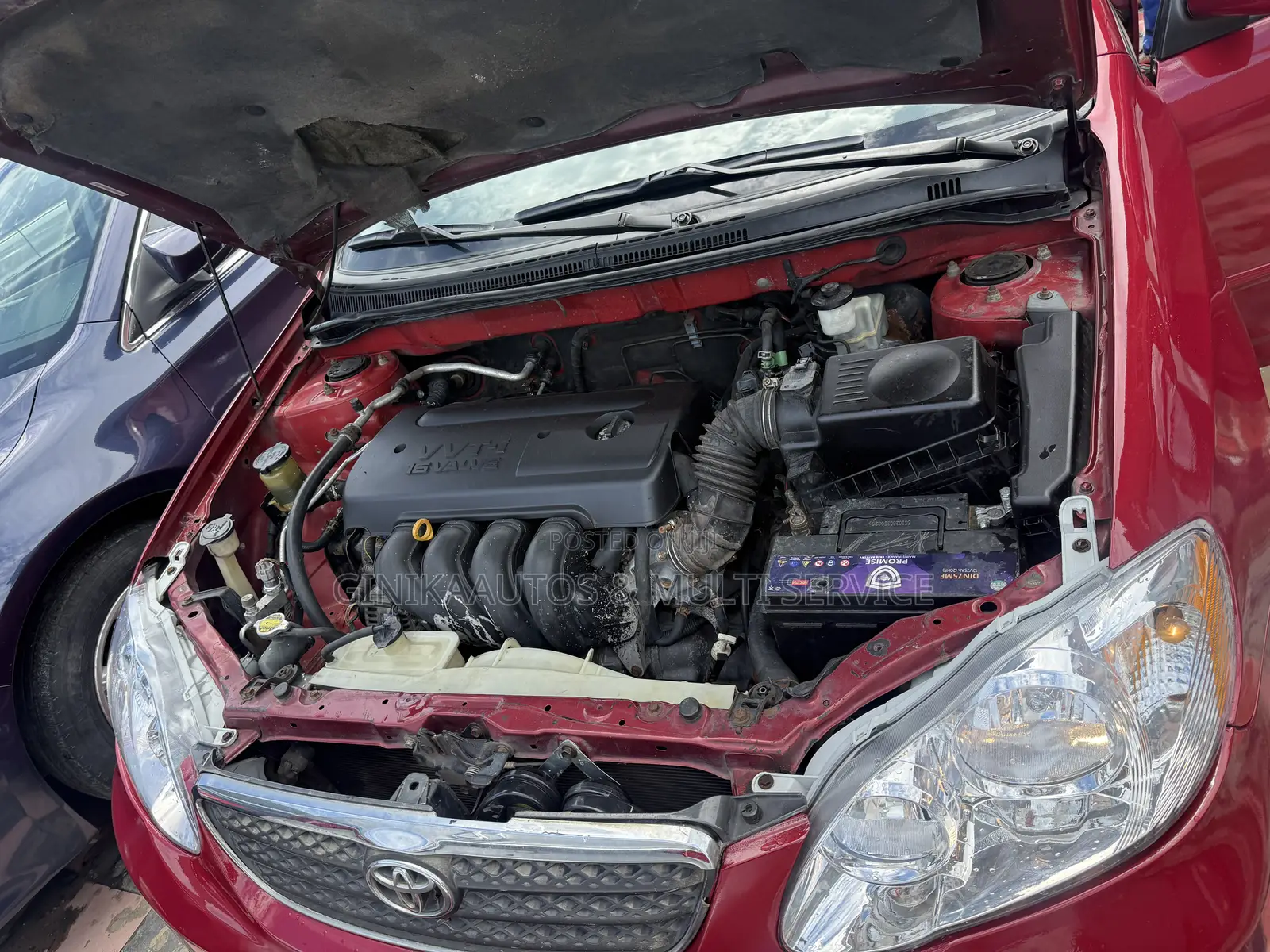 Toyota Corolla S 2005 Red