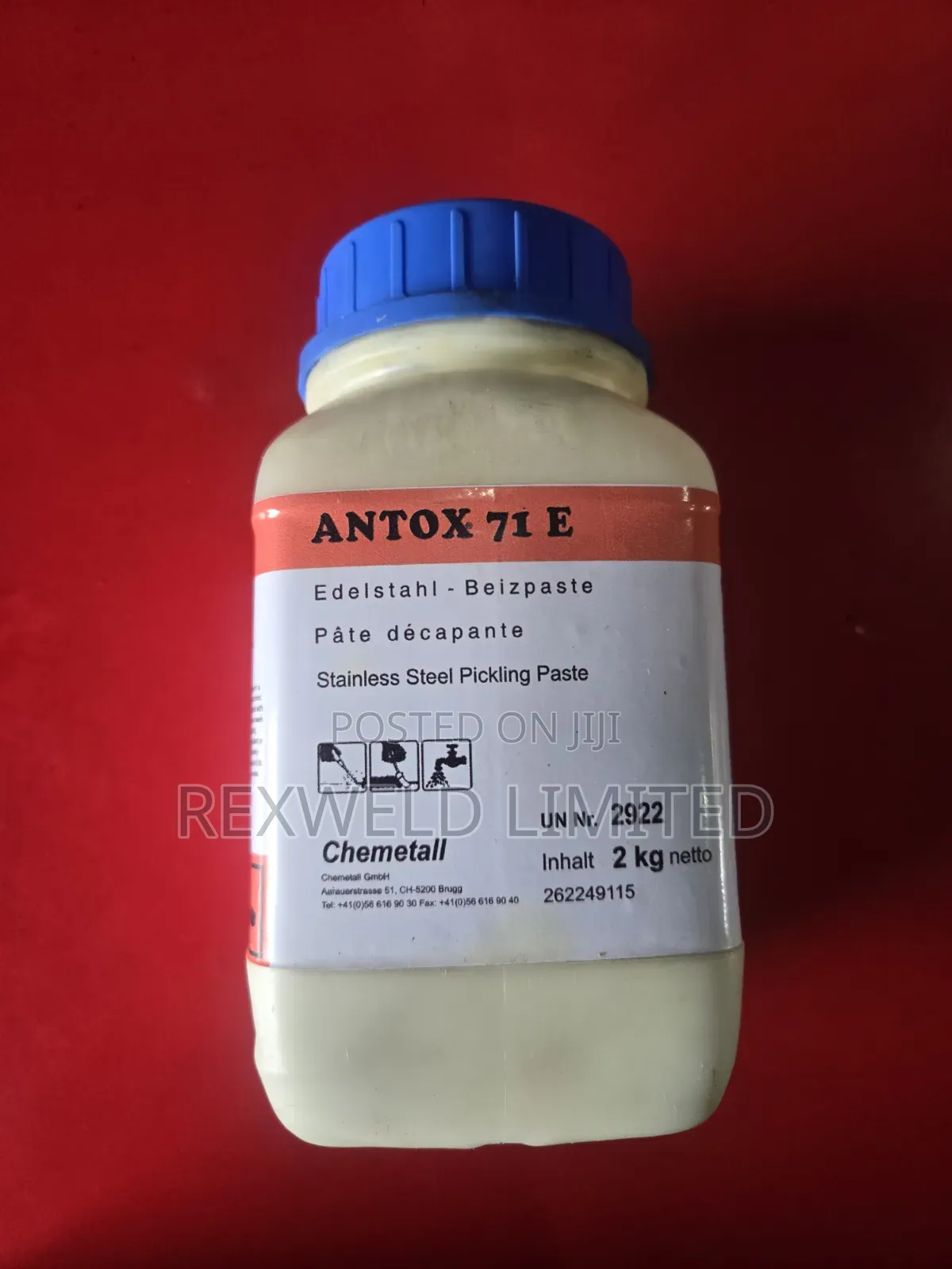 Antox 71E Pickling / Passivation Paste