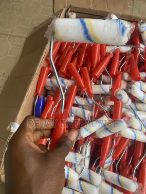 MINI PAINT ROLLER WITH HANDLE (4 Inches )All Size Available