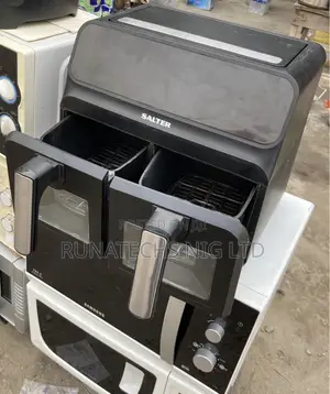 German Double Compartment Smart Air Fryer With Dehydrator