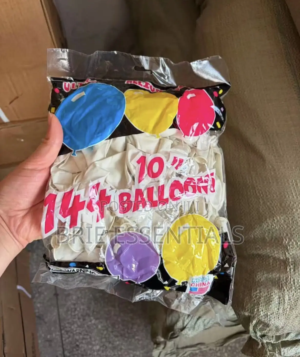 Balloons for Event (Events Props)