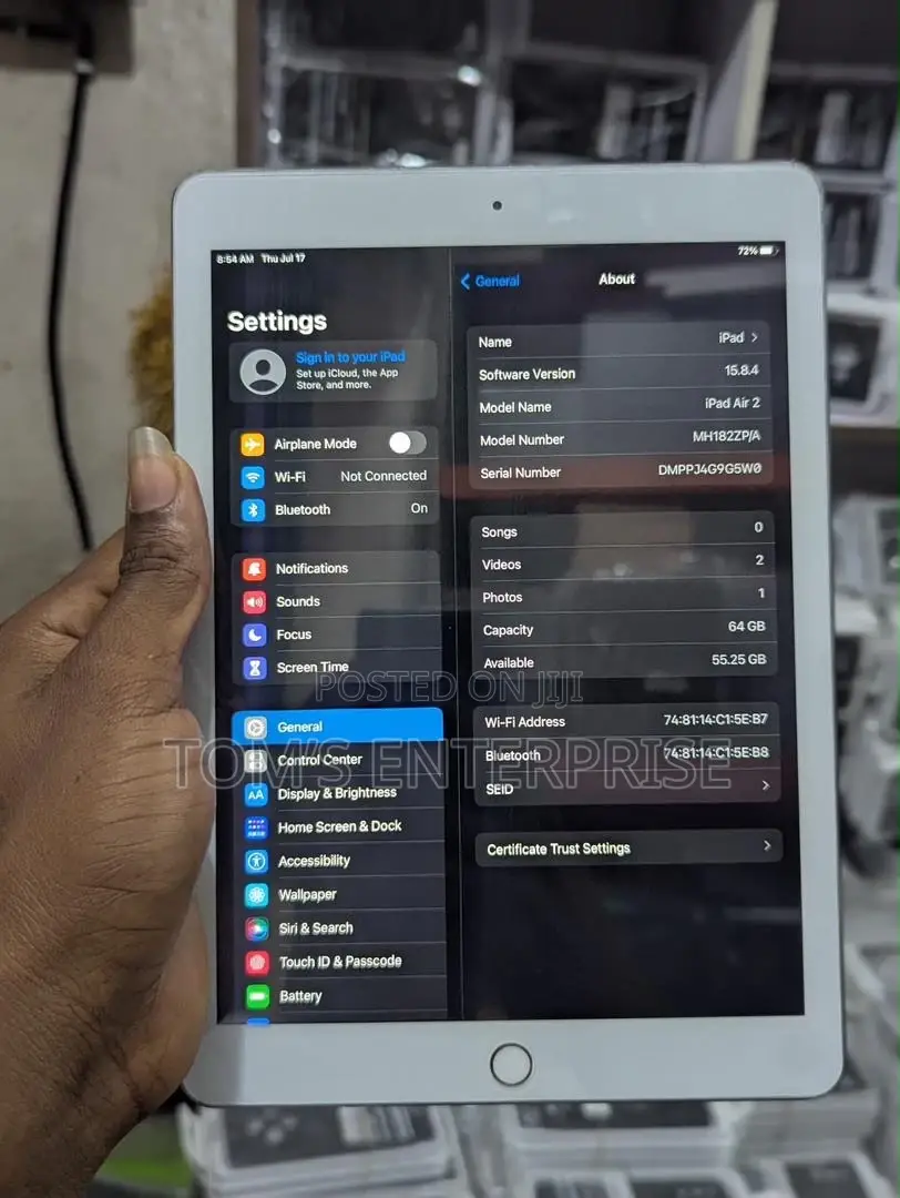 Apple iPad Air 2 64 GB White