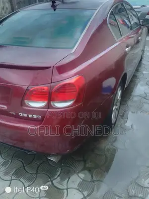 Lexus GS 350 AWD 2008 Red