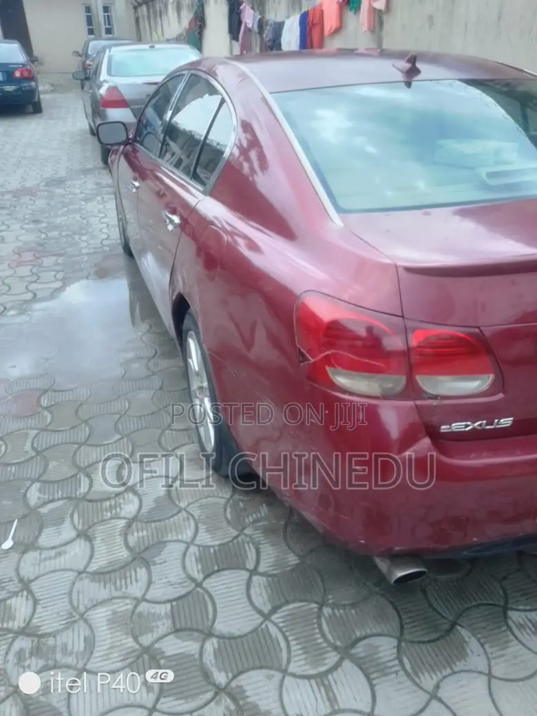 Lexus GS 350 AWD 2008 Red