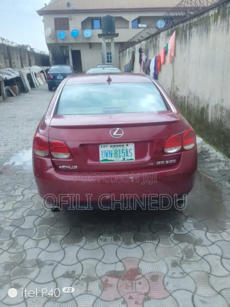 Lexus GS 350 AWD 2008 Red
