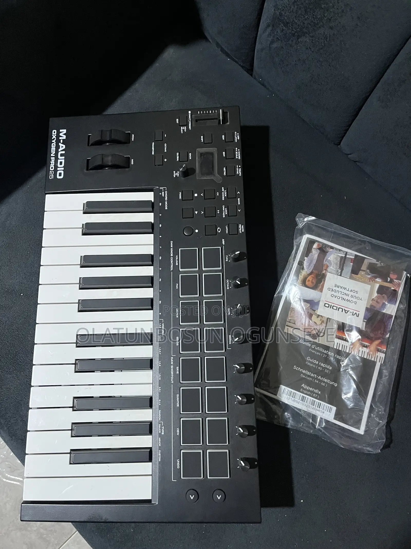 M-Audio Oxygen Pro 25 MIDI Keyboard Controller