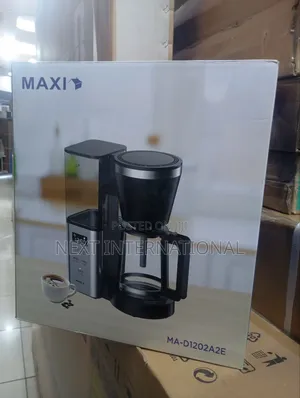 Maxi Coffee Maker Machine 1:25L Black