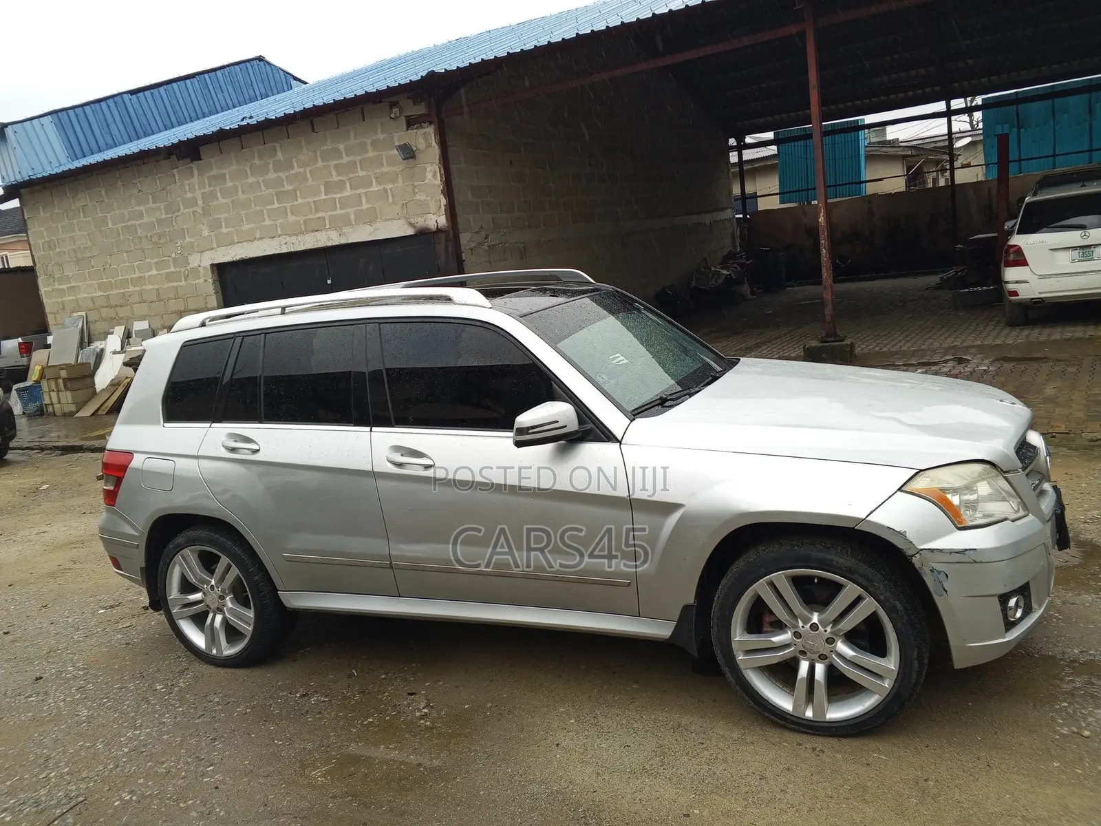 Mercedes-Benz GLK-Class 2012 Silver