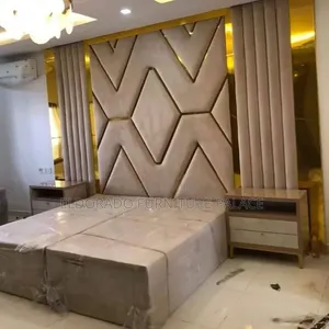 Quality Full Standard Wall Padded Bedframe With Ottoman Bench