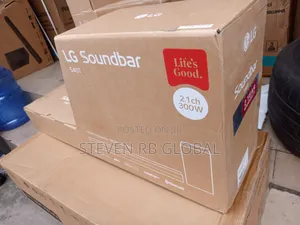 LG S40T 300W 2.1-Channel Soundbar With Wireless Subwoofer | AUD 40ST