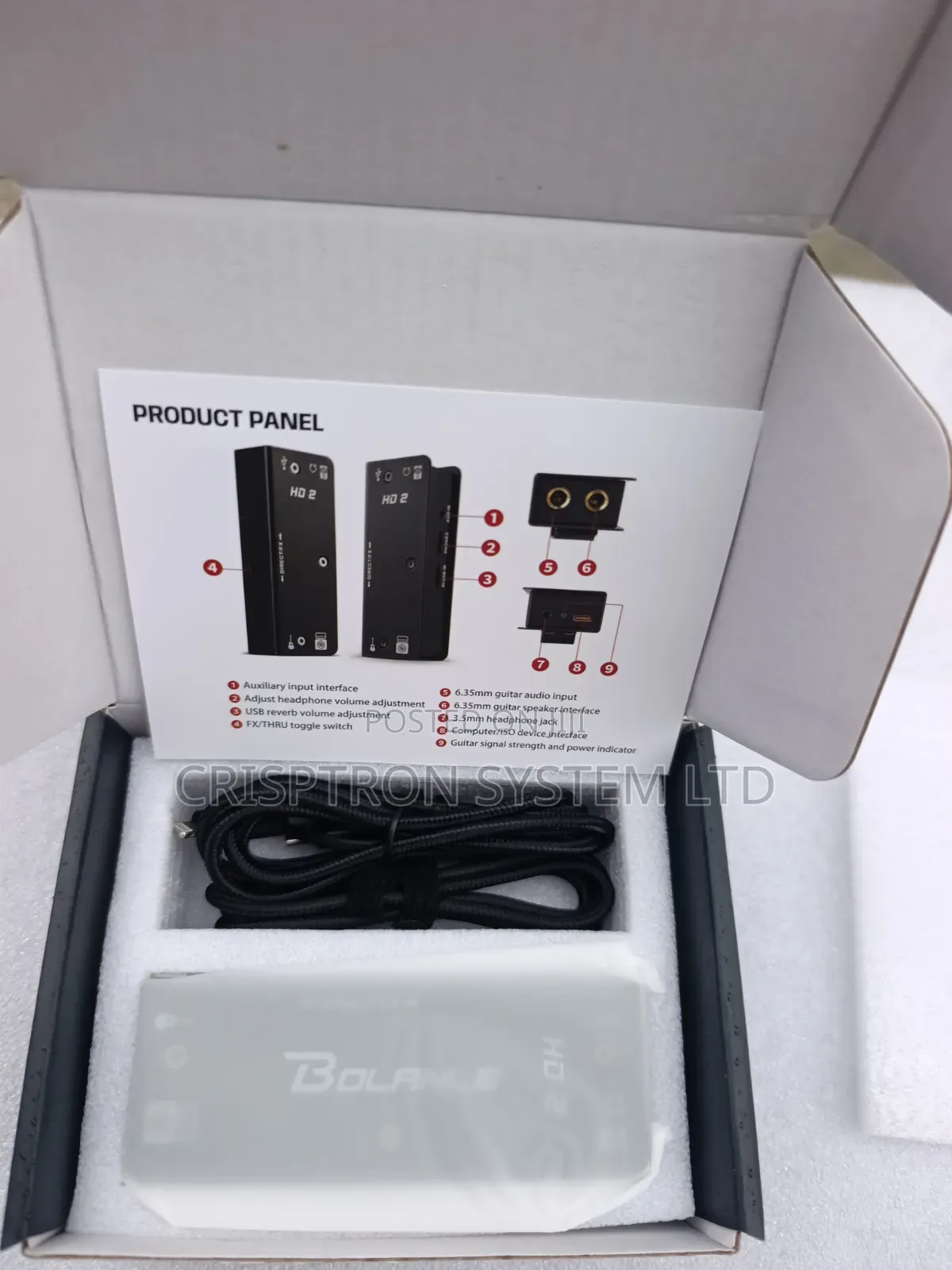 Bolanle Hd2 Irig Audio Interface