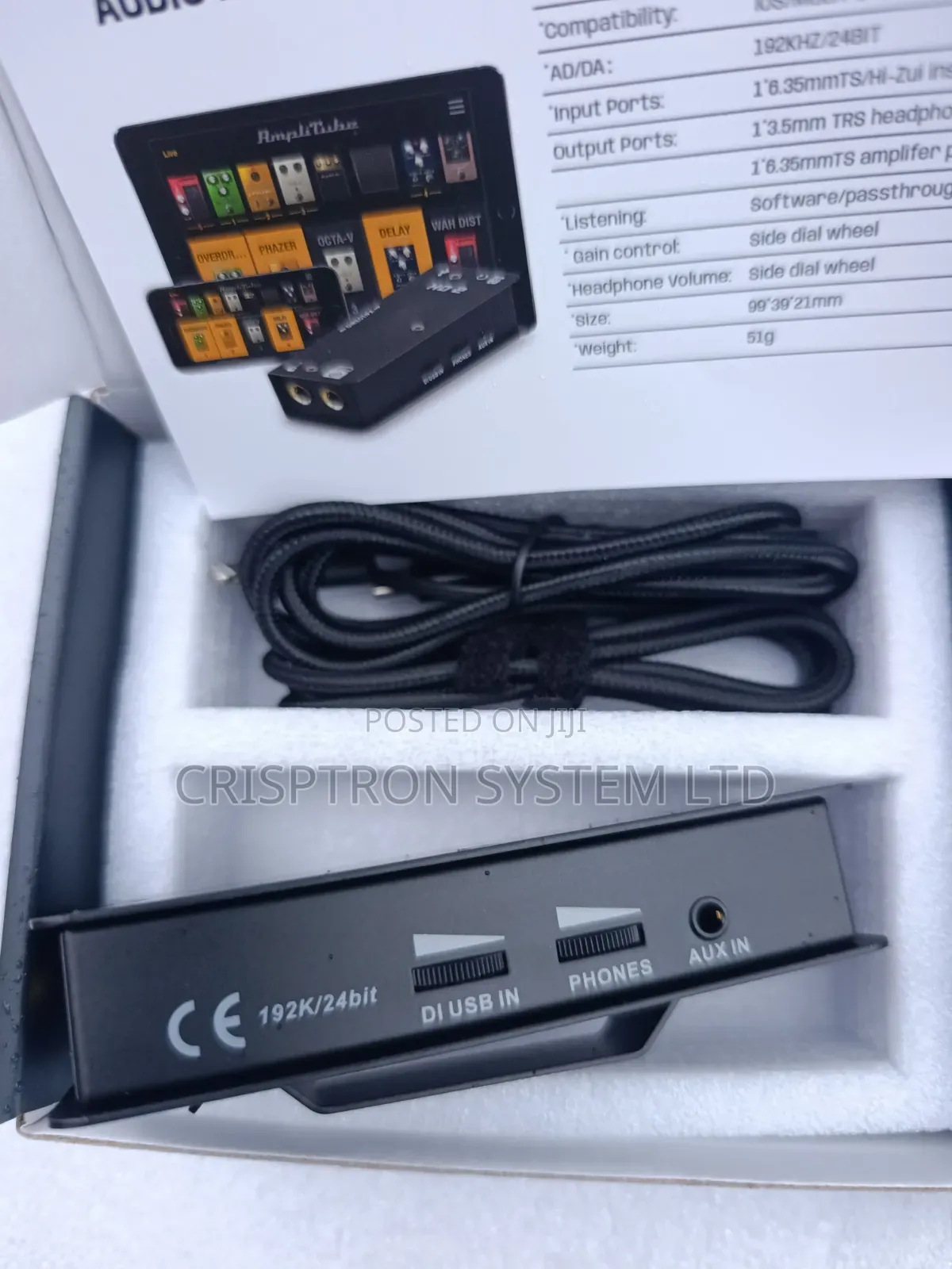 Bolanle Hd2 Irig Audio Interface
