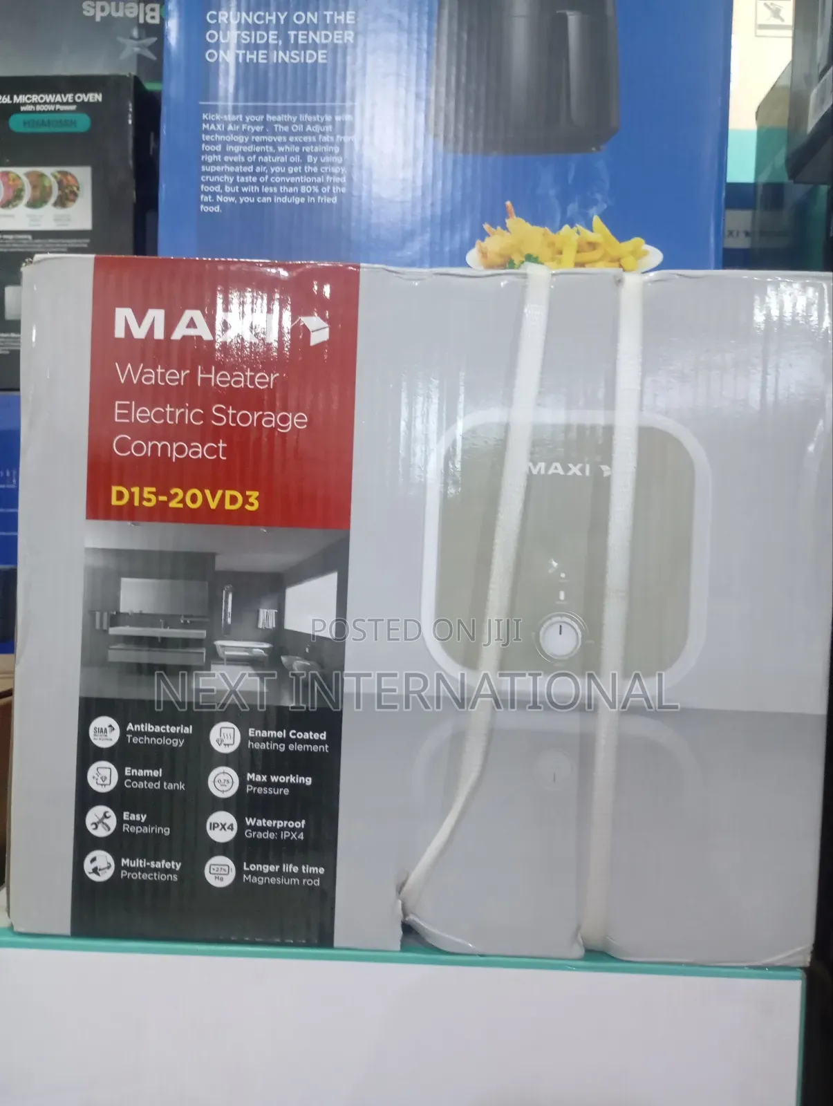 Maxi 15L Electric Water Heater White
