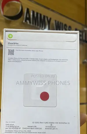 New Apple iPhone 16 Plus 128 GB Pink