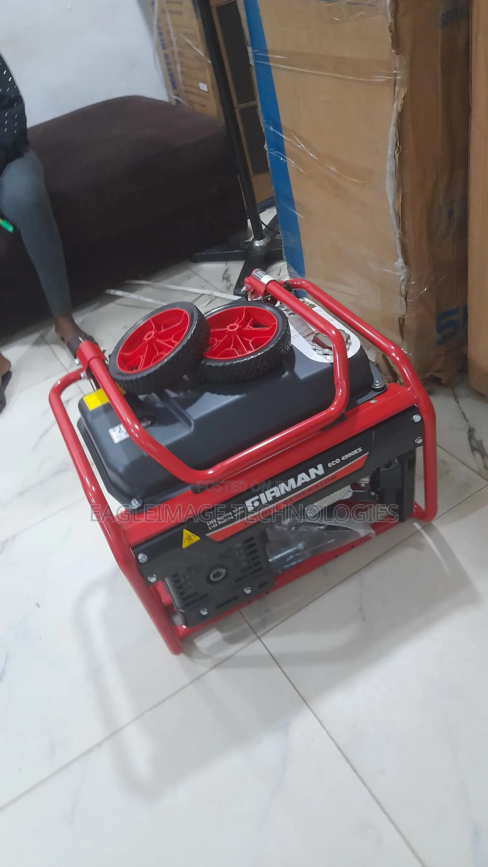 High-Capacity Firman ECO 499OES Ecological Line Gen Available