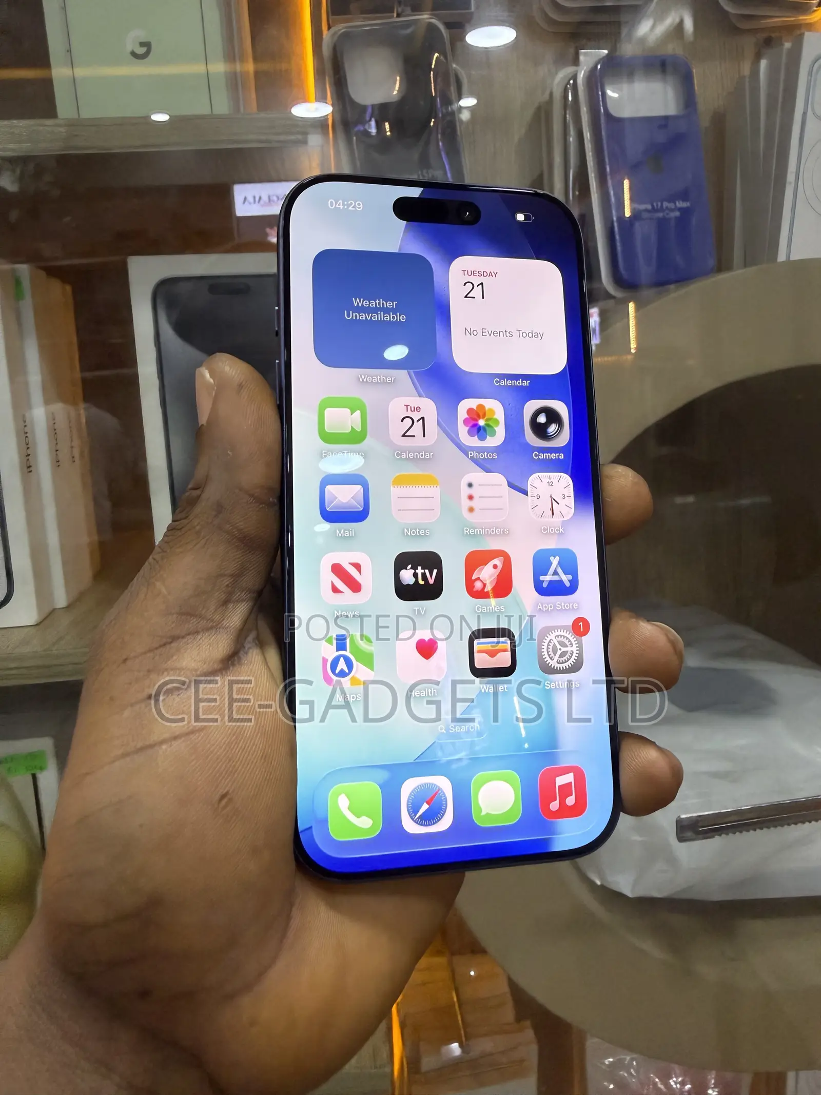 Apple iPhone 17 Pro 1 TB Blue
