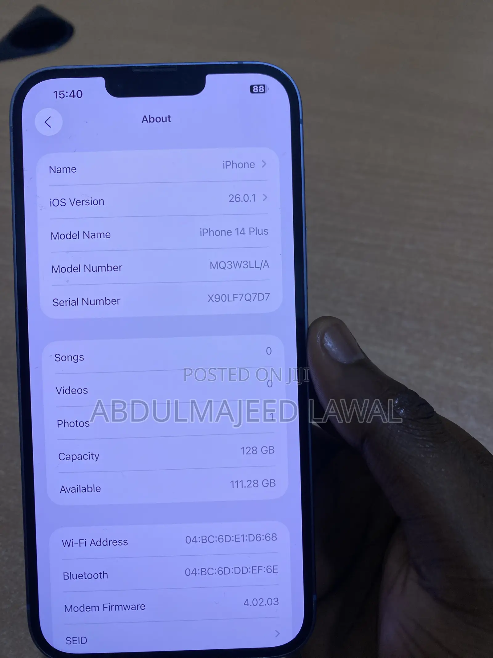 Apple iPhone 14 Plus 128 GB Blue