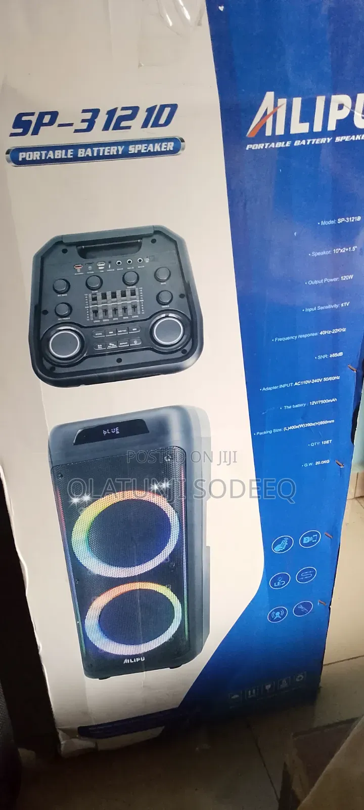 Ailopin Rechargeable Speaker