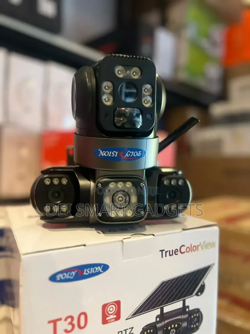Triple Lens 4G Solar PTZ Camera