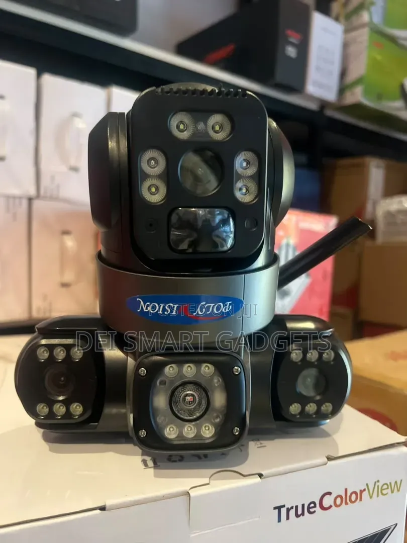 Triple Lens 4G Solar PTZ Camera