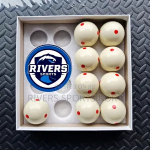 Aramith Pro-Cup Pool Red Dots Cue Ball White Red Dotted Snooker Ball