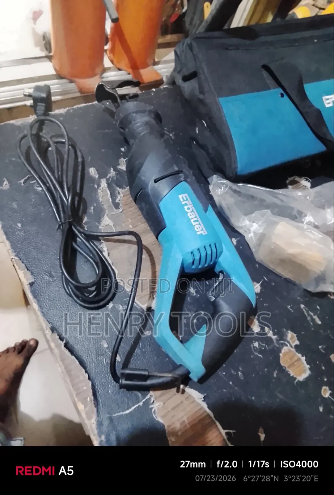 Lithium Ion Reciprocating Saw