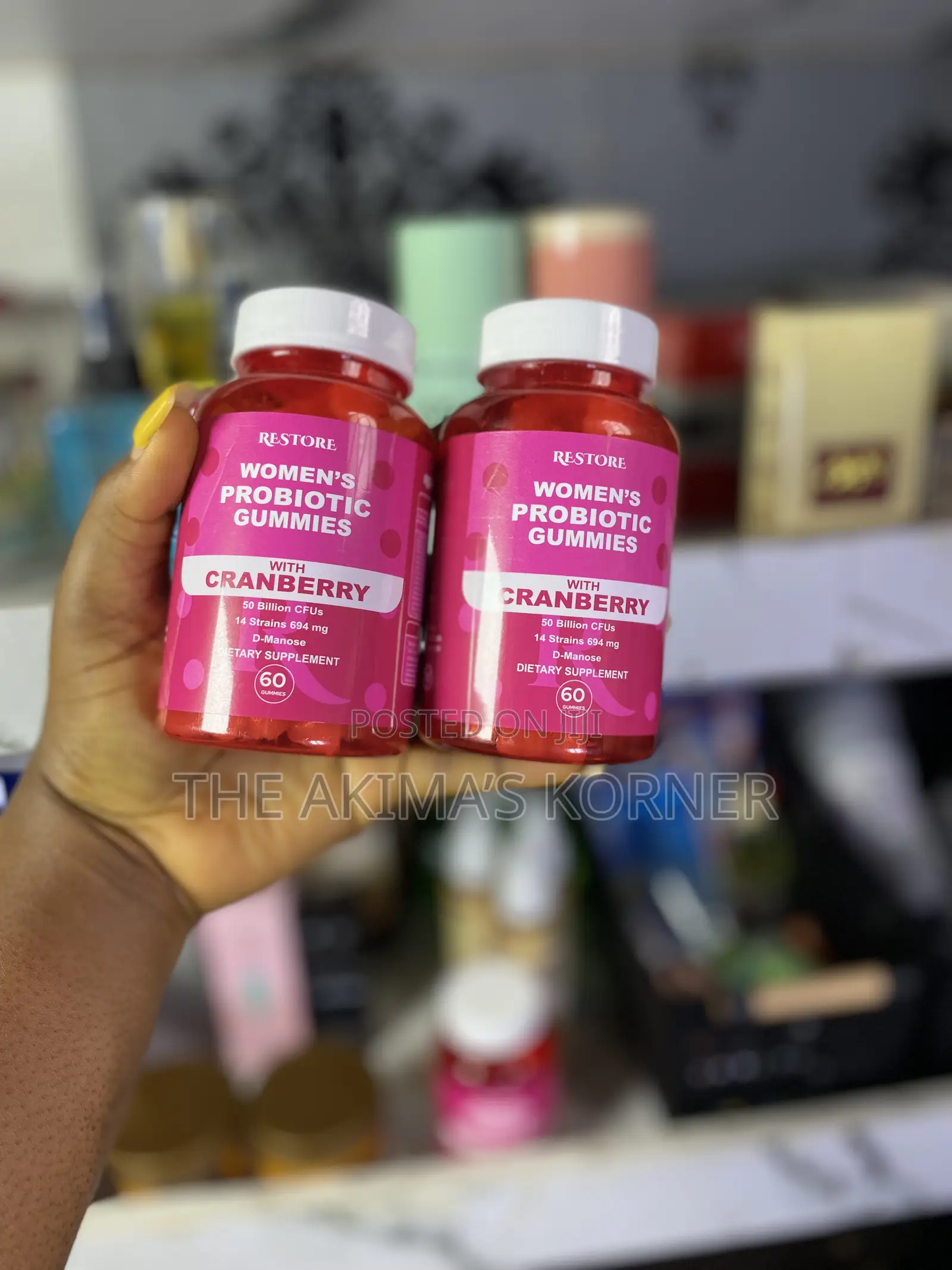 Probiotic With Cranberry Gummies