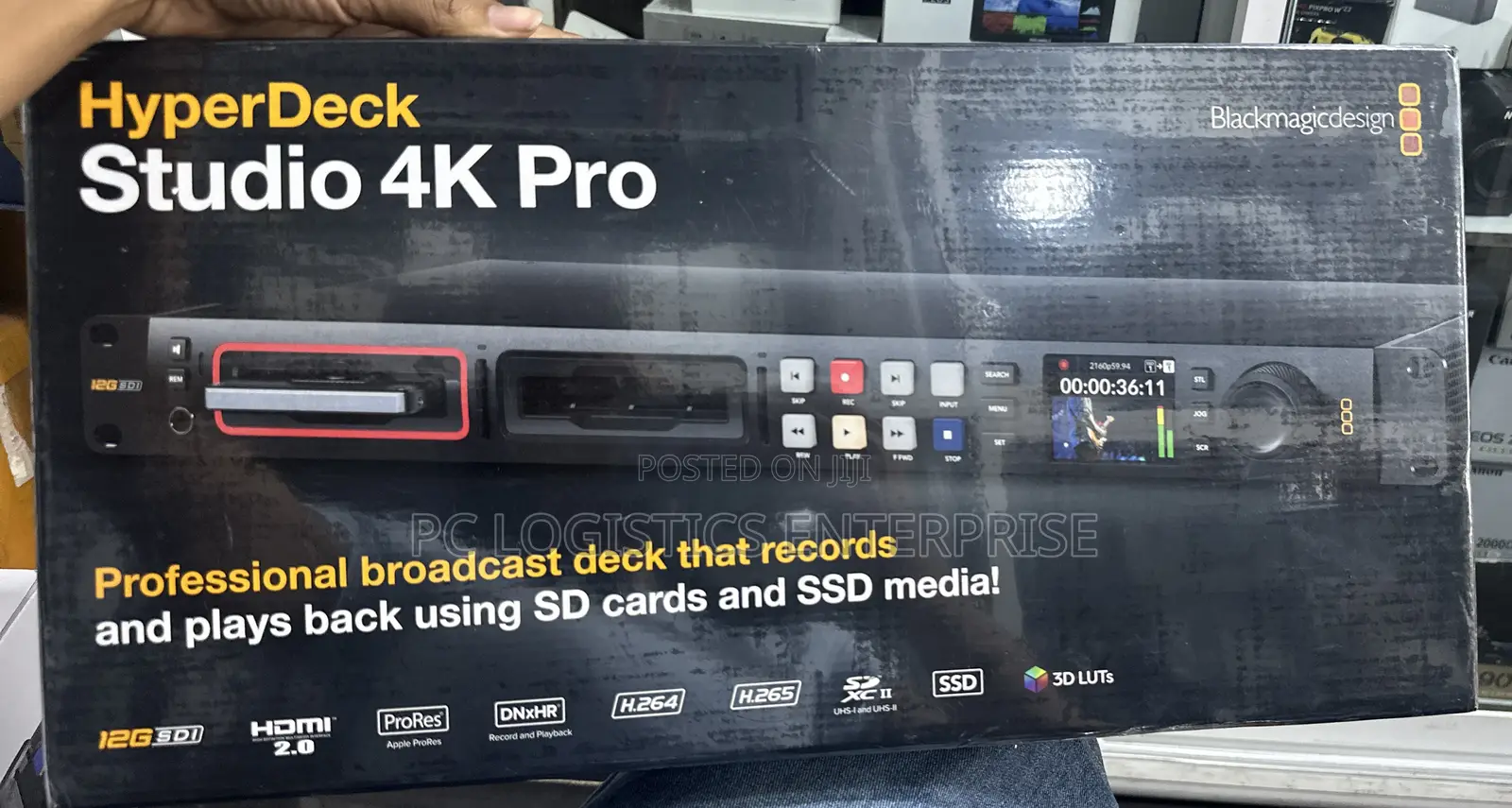 Blackmagic HyperDeck Studio Pro