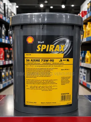 Shell Spirax S6 AXME 75w-90(20-Liter Premium Synthetic Axle/Gear Oil)