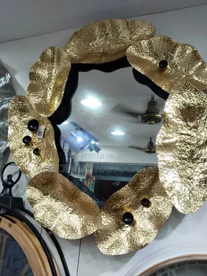 79cm Metal Frame Wall/Console Mirror