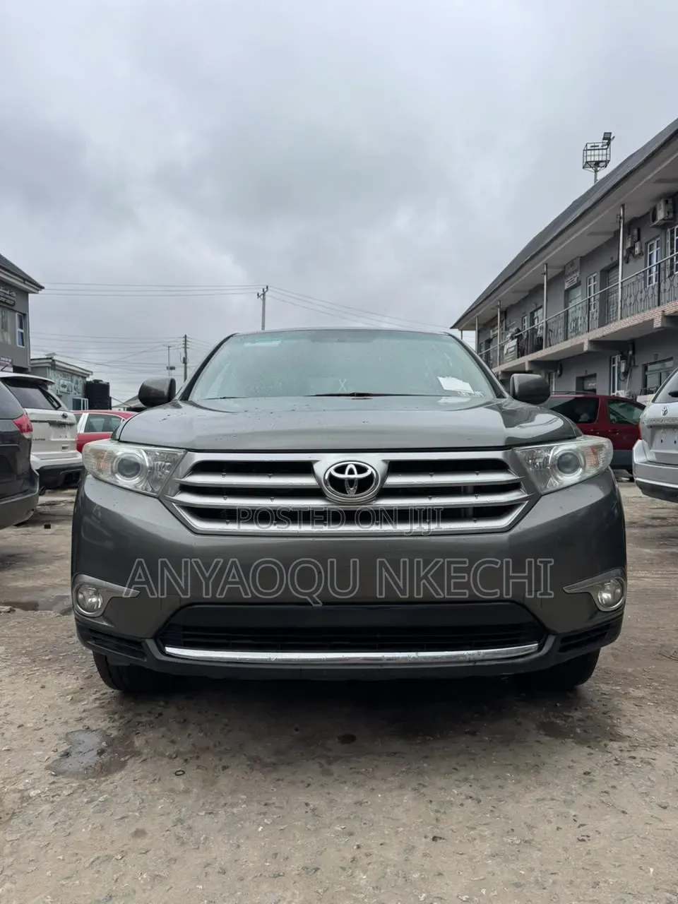 Toyota Highlander 2012 Gray