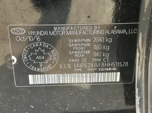 Hyundai Sonata 2017 Black