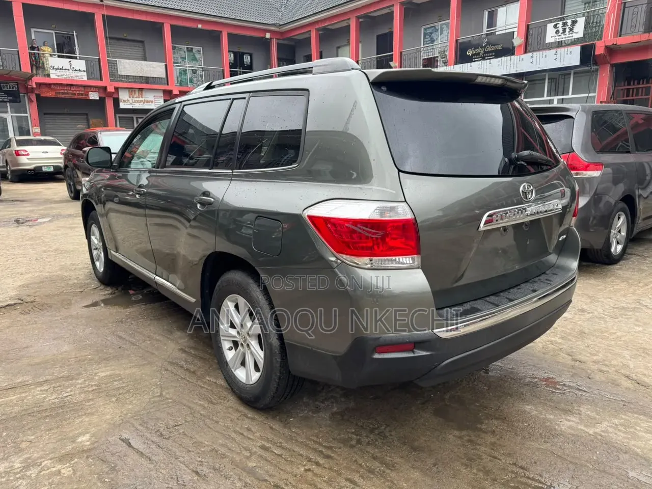Toyota Highlander 2012 Gray