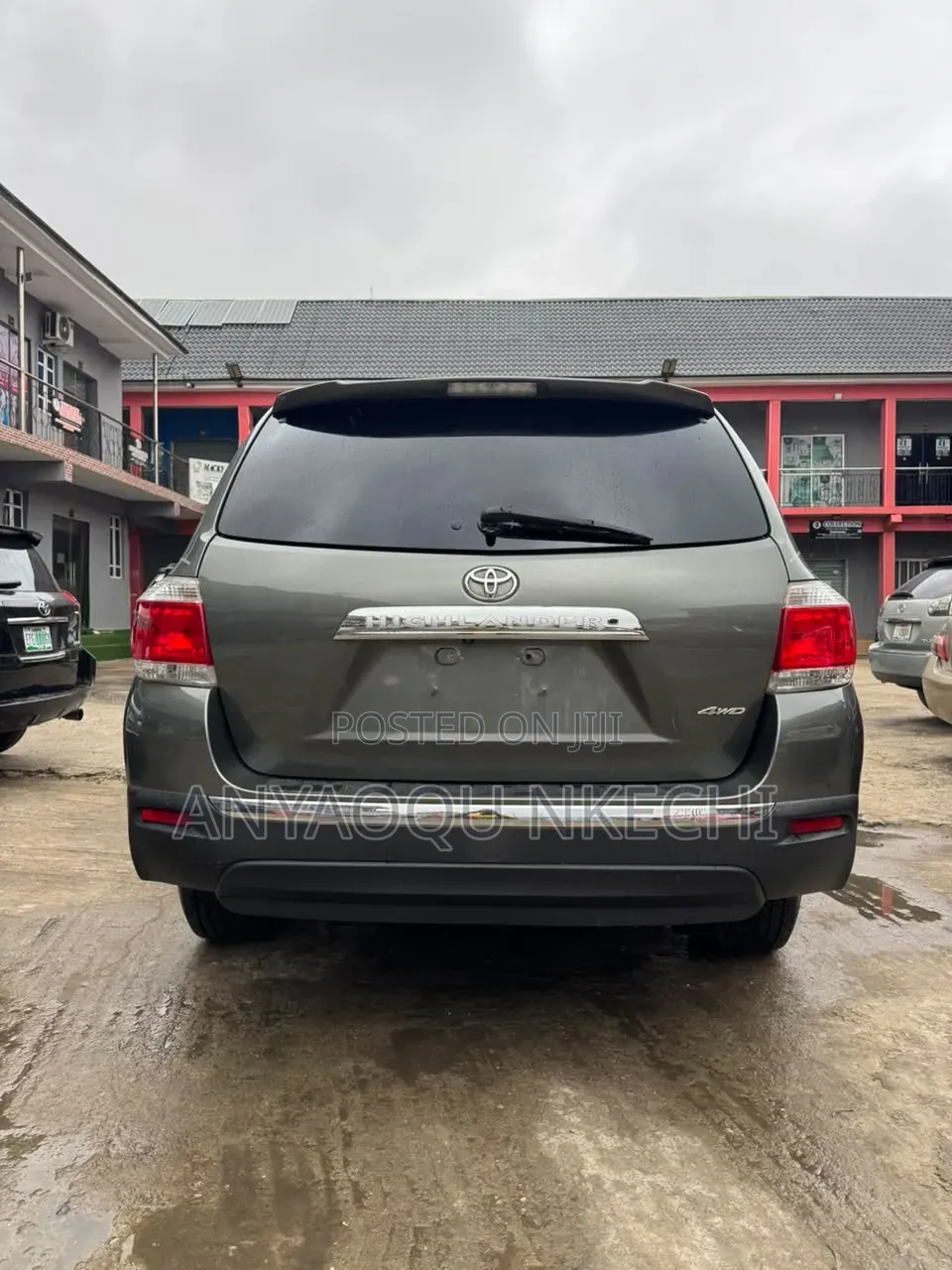 Toyota Highlander 2012 Gray