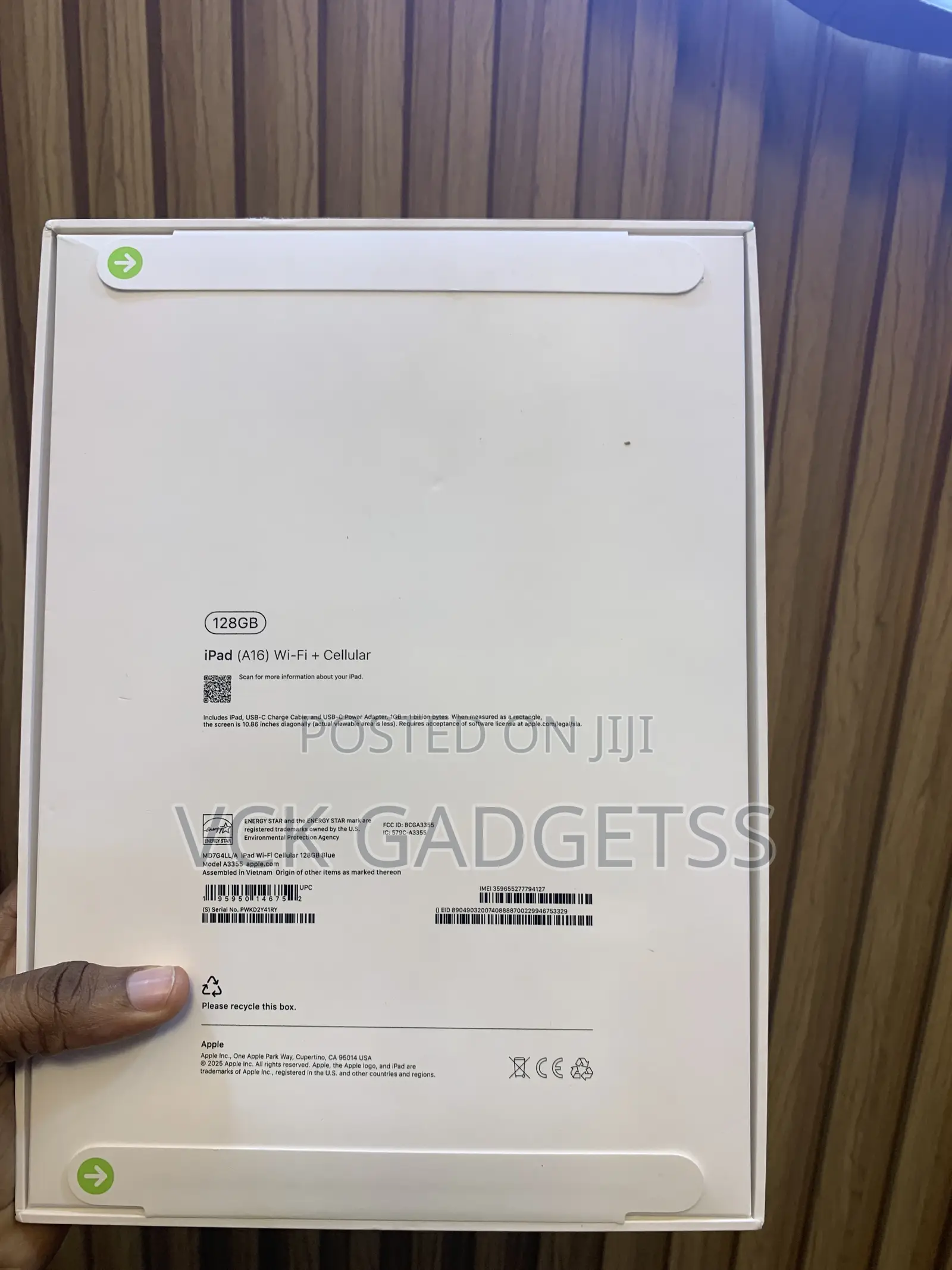 New Apple iPad (2025) 128 GB