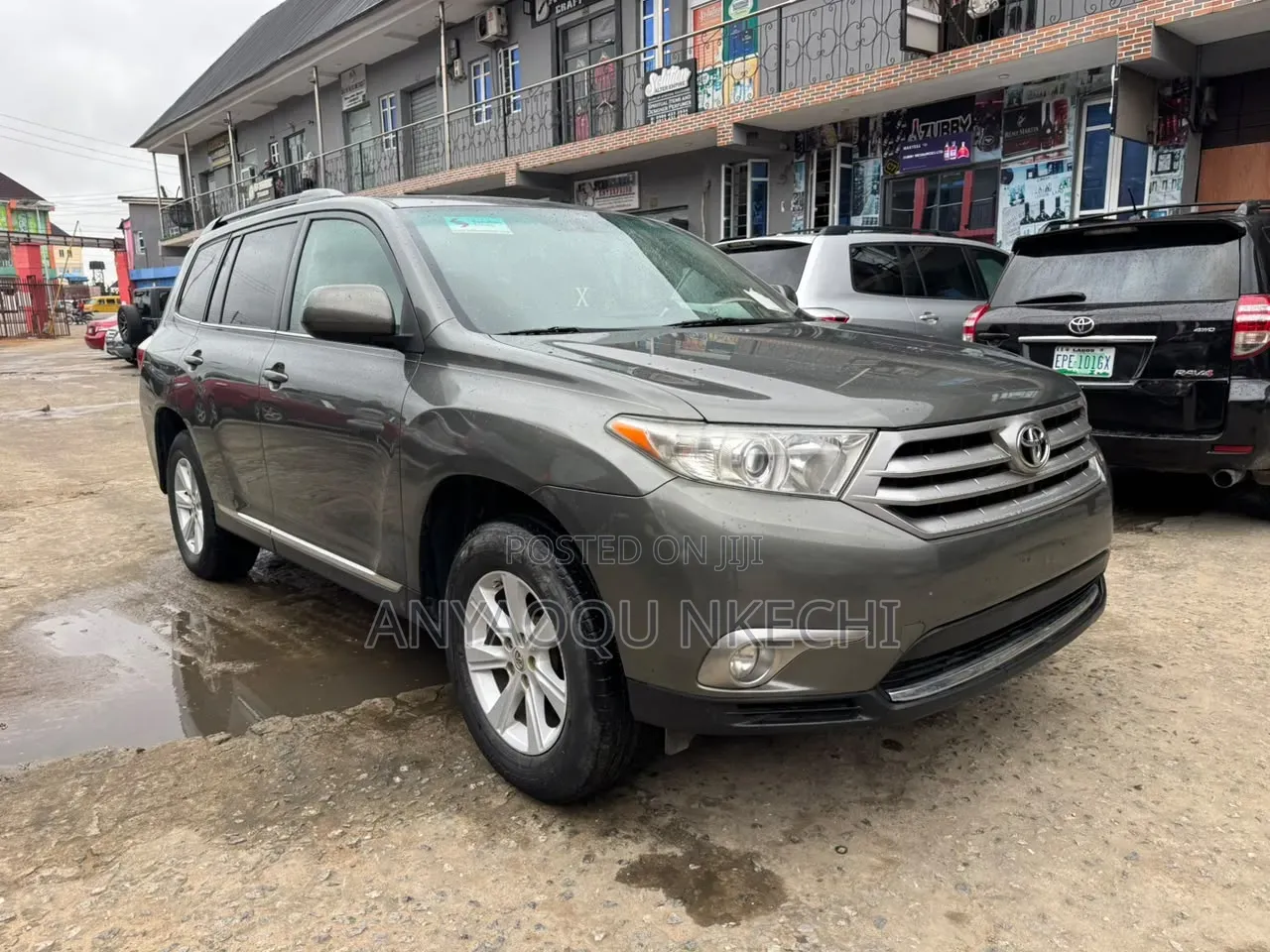 Toyota Highlander 2012 Gray