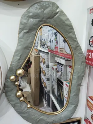 78×52cm Metal Frame Wall/Console Mirror