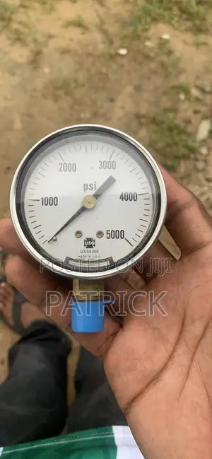 Original U.S. Gauge (AMETEK) 0–5000 PSI Pressure Gauge – Made in USA