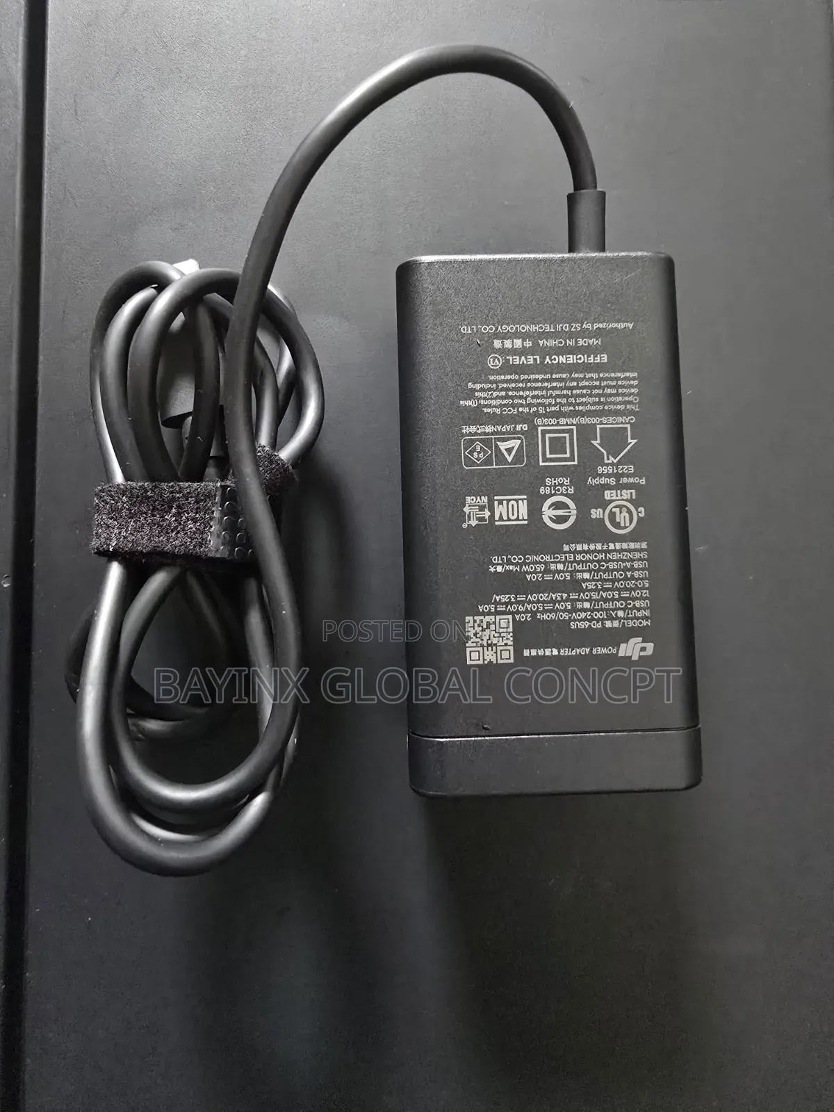 DJI 65Watts Power Adapter