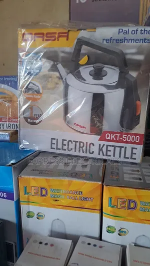 Brand New QASA 4.1L Electric Kettle QKT-5000 | Stainless Steel | 3000W