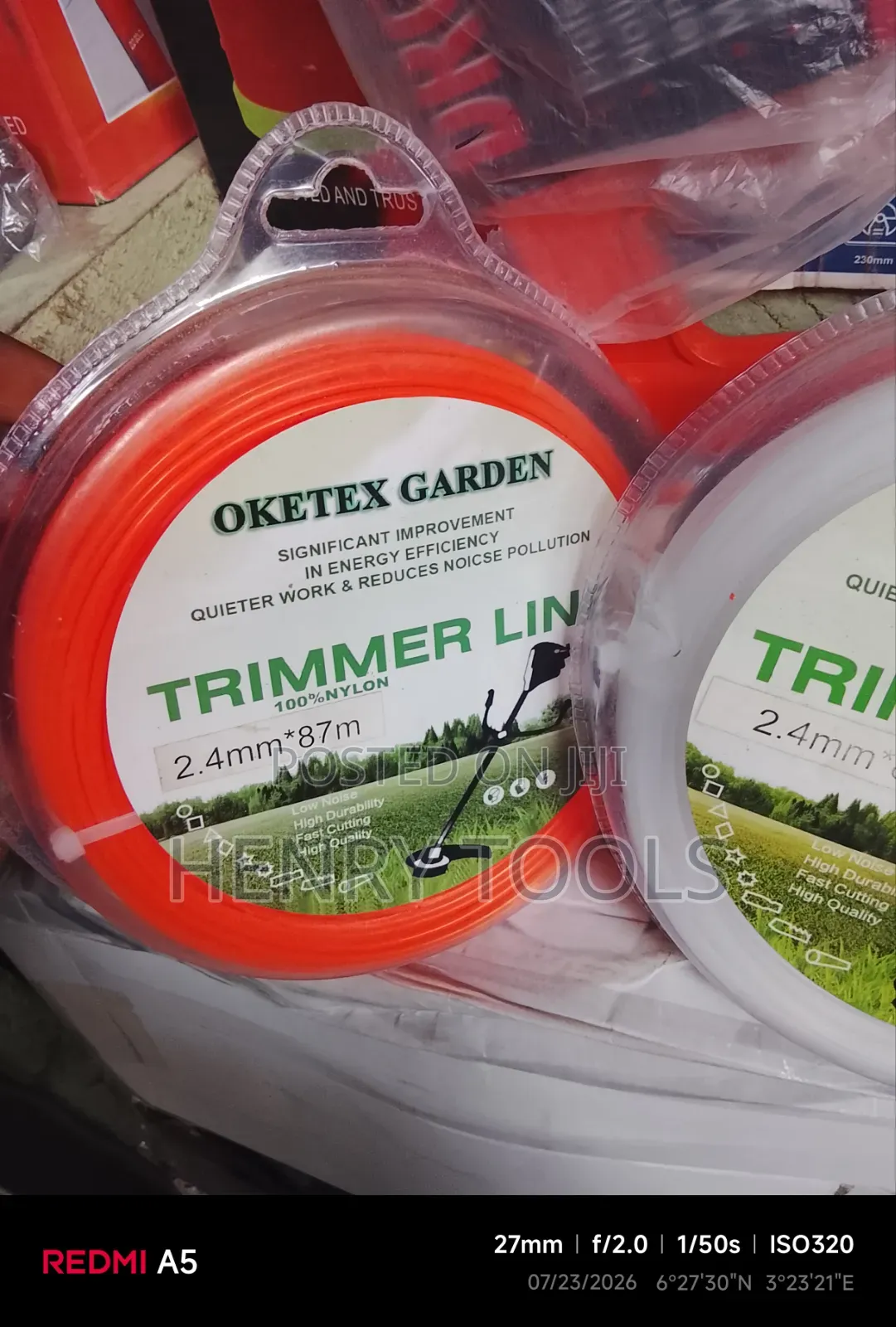 Brush Cutter Rope