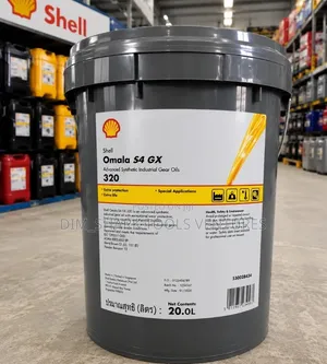 20-Liter Shell Omala S4 GX 320 Advanced Synthetic Industrial Gear Oil