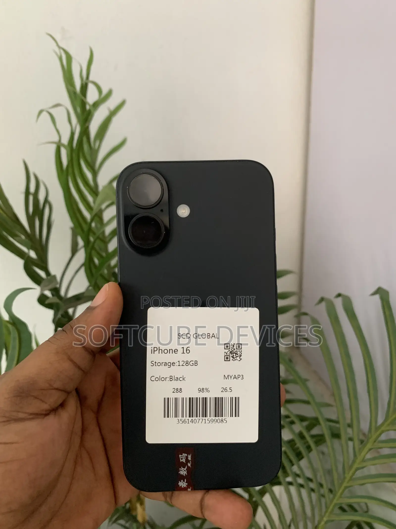 Apple iPhone 16 128 GB Black