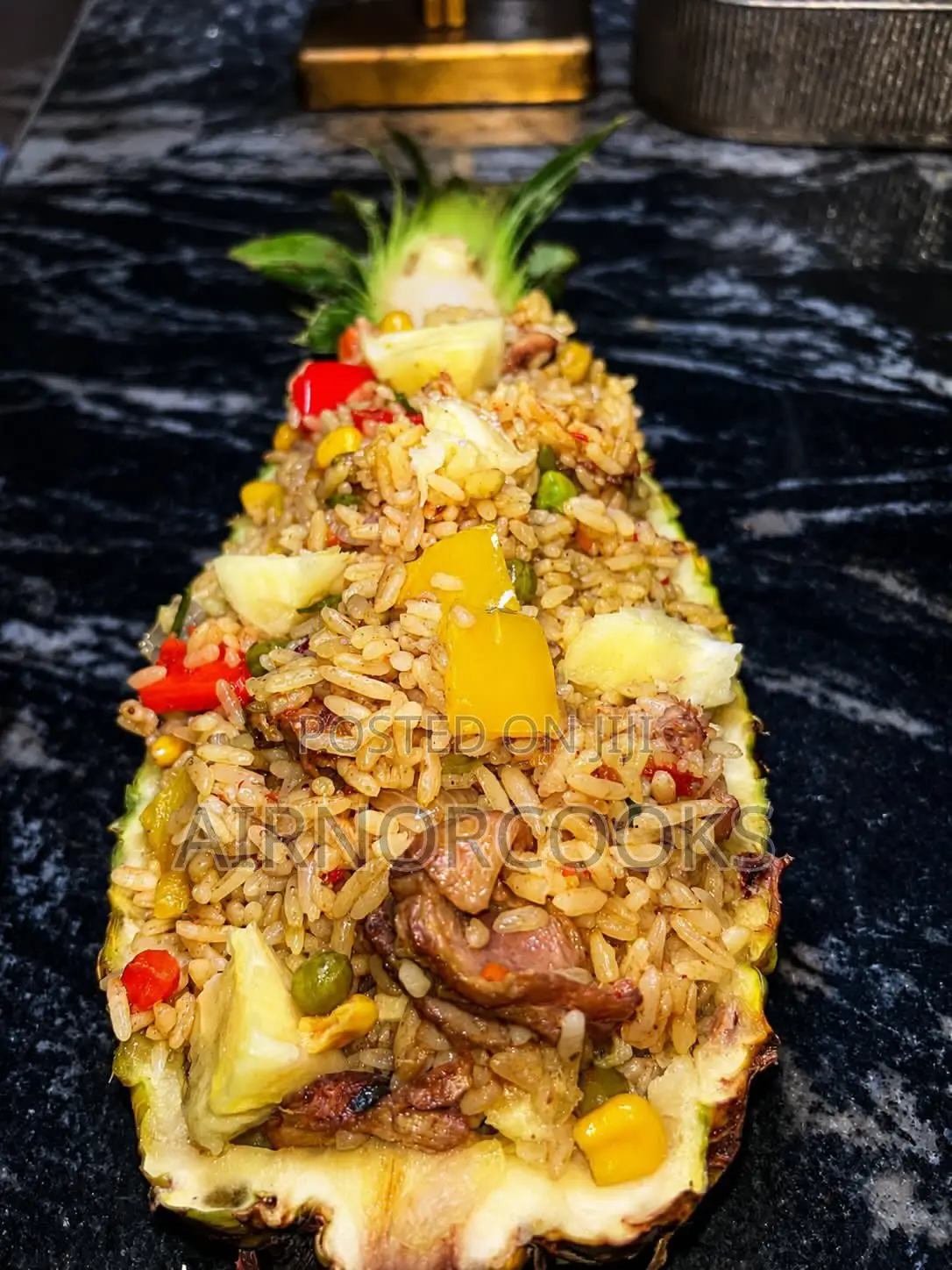 Stir Fry Pineapples Rice