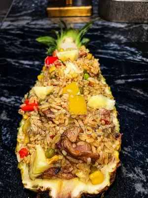 Stir Fry Pineapples Rice