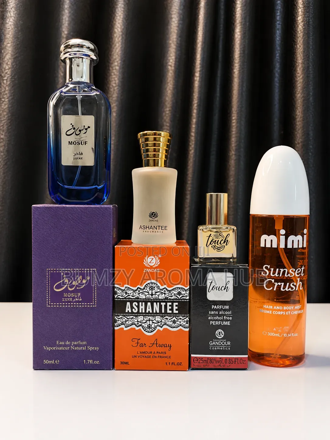 Mosuf + Ashantee + Touch + Mimi Sunset Crush Combo