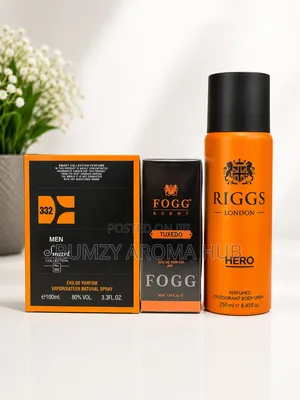Smart Collection 332 + Fogg Tuxedo + Riggs Hero Body Spray Combo