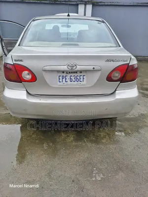 Toyota Corolla 2004 Silver