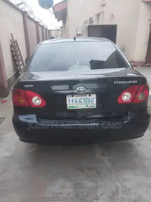 Toyota Corolla 2007 Black