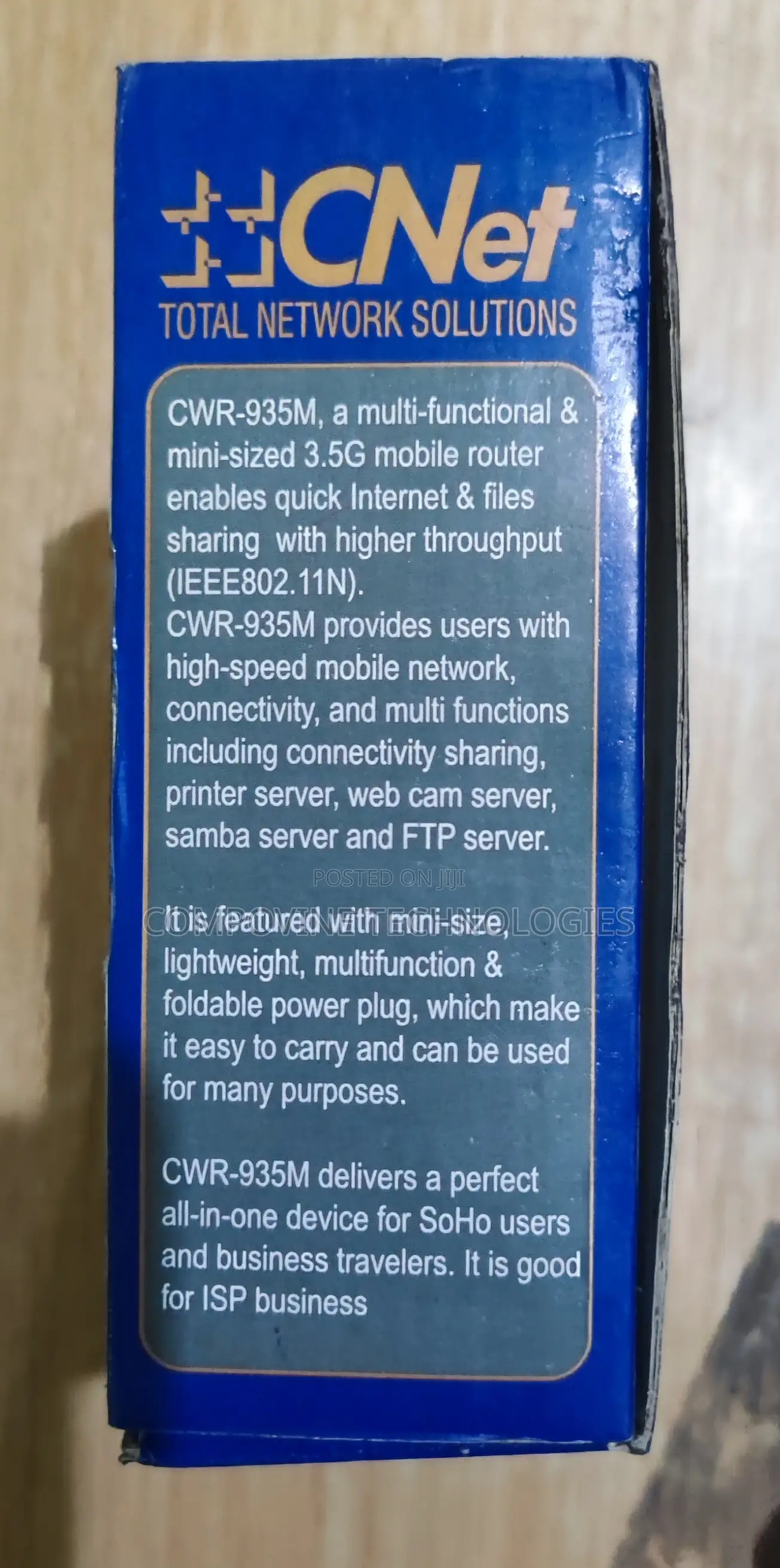Cnet Mobile Mini N Router Wireless Router CWR-935m
